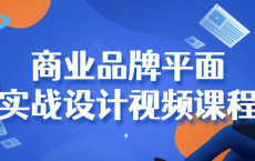 商业品牌平面实战设计视频课程：：——阿里云盘平面设计资料资源分享，阿里云盘视频教程资源分享， 阿里云盘网