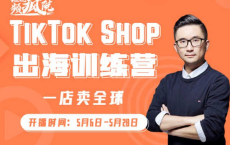 【短视频疯人院】TikTokShop出海训练营（一店卖全球）：