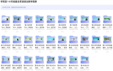 学而思1-9年级最全英语语法教学视频: